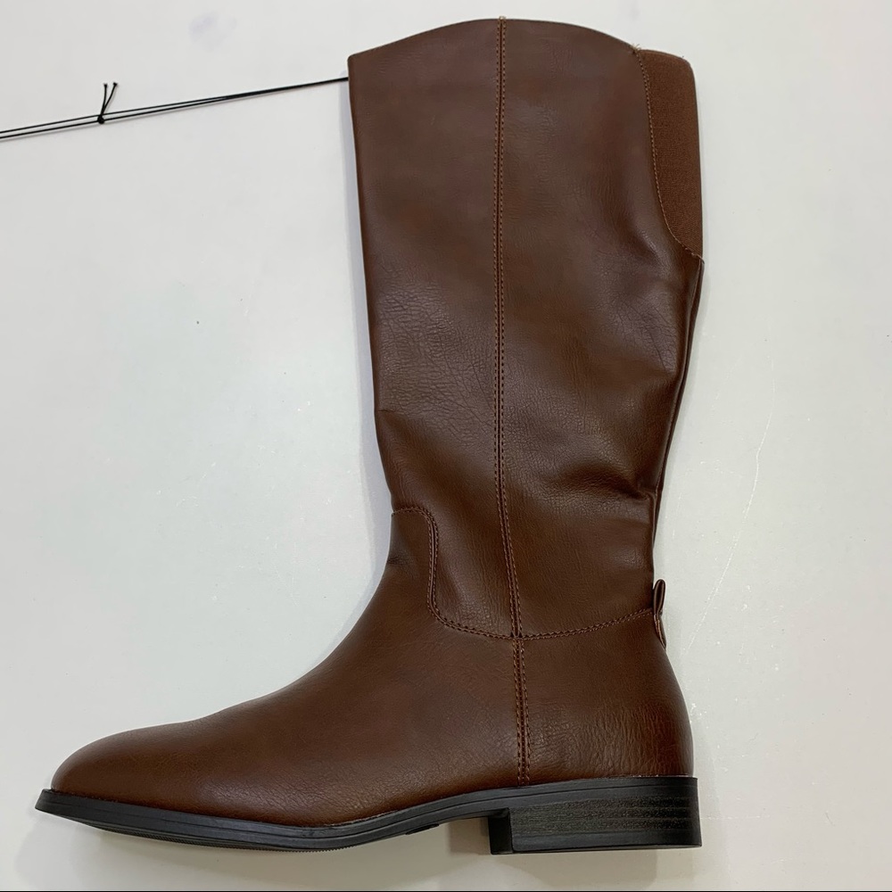 Universal Thread Cognac Riding Boots Size 9.5 - Picture 4 of 16